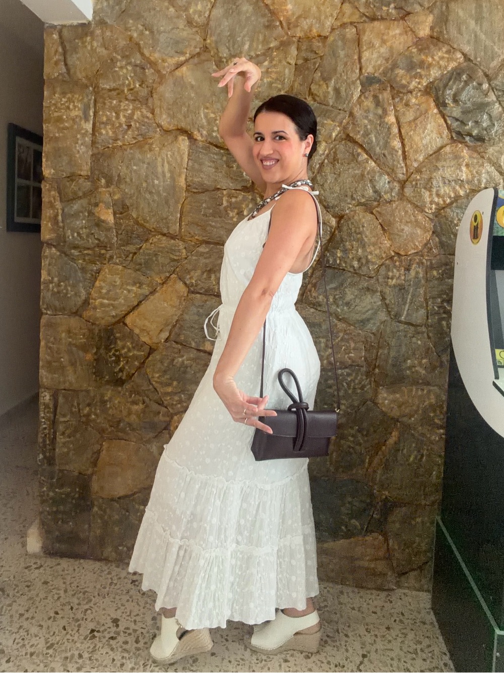 White Maxi Dress - Picture 8 of 9